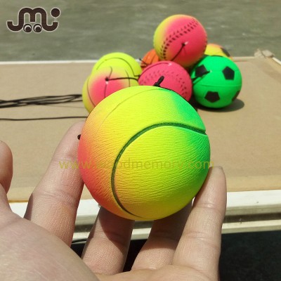 Wholesale mixed colors 60mm wrist boomerang ball