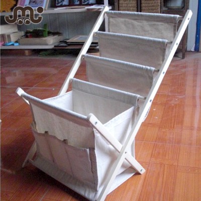 Simple fashion home folding newspaper storage rack