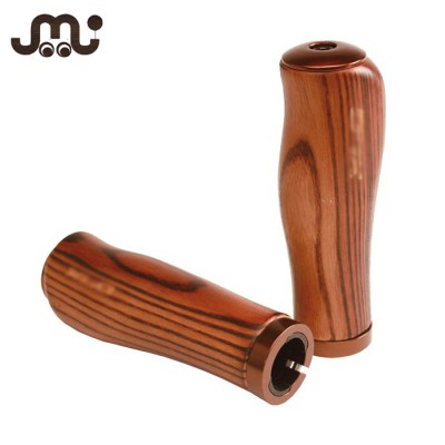 Customized polished wooden bike handlebar