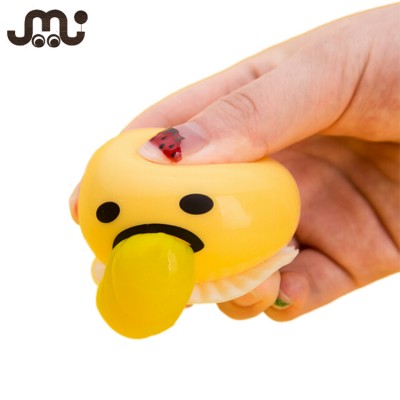 Funny stress releasing japanese lazy vomiting gudetama egg yolk