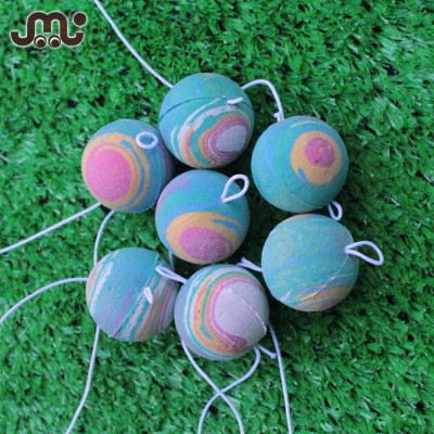 27mm small rubber stress releasing bounce back bungee ball