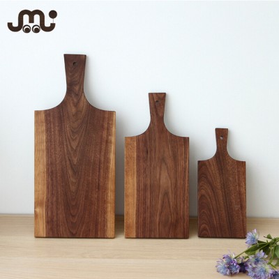 Wholesale custom waxed walnut wooden pizza peel