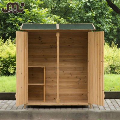 Custom natural handmade garden wooden shed