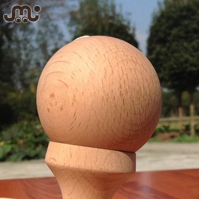 Smooth polished beech solid wooden ball,wood turning round ball