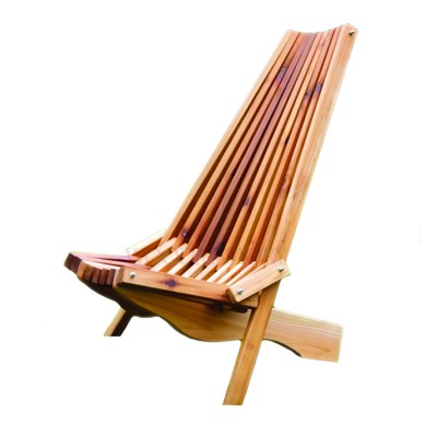 High Grade Handmade Outdoor Solid Wood Lawn Chair Folding